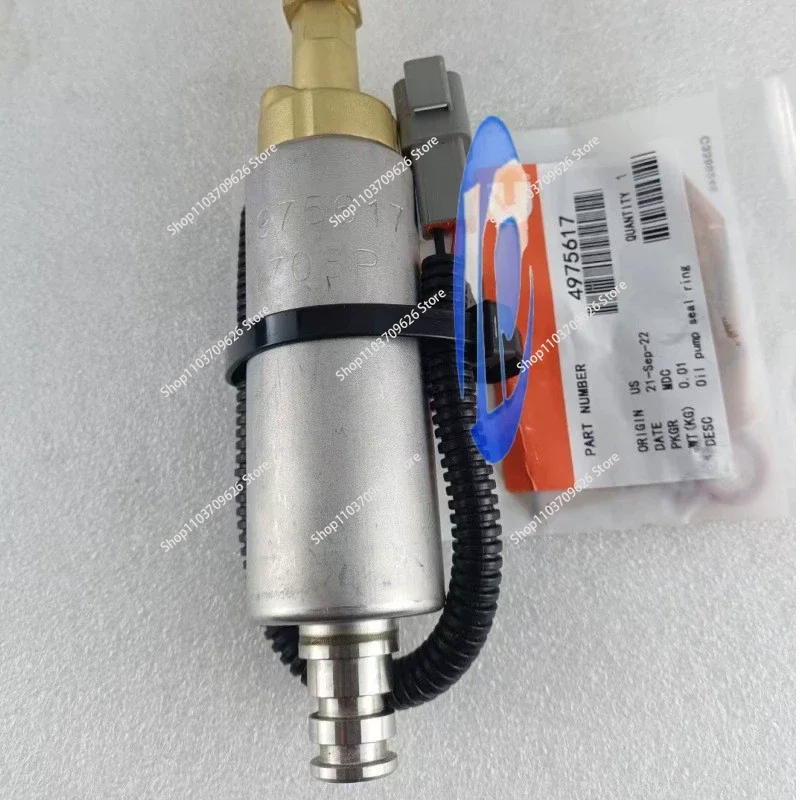 QST30 Diesel Engine Parts Fuel 12V 24V Diesel Fuel Lift Pump 4975617 Electronic Transfer Pump 4975617