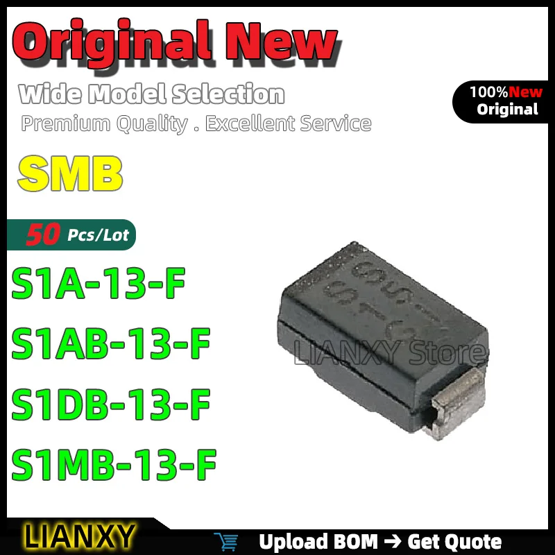 50Pcs Smb S1A-13-F …