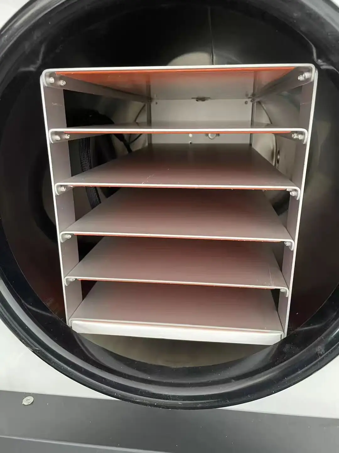 

Home Use Electric Heating Dryer Automatic Control Vacuum Dryer For Candy Fruits And Vegetables Oil Free