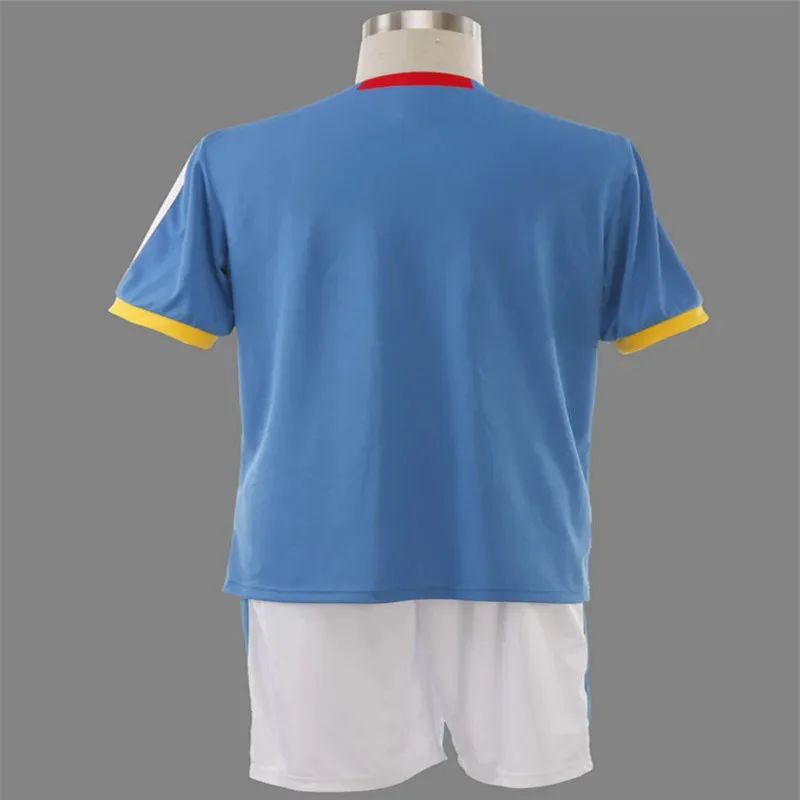 

qq023Inazuma Eleven Gouenji Shuuya Football Uniform Shirt Jersey Shorts Halloween Anime Cosplay Costume