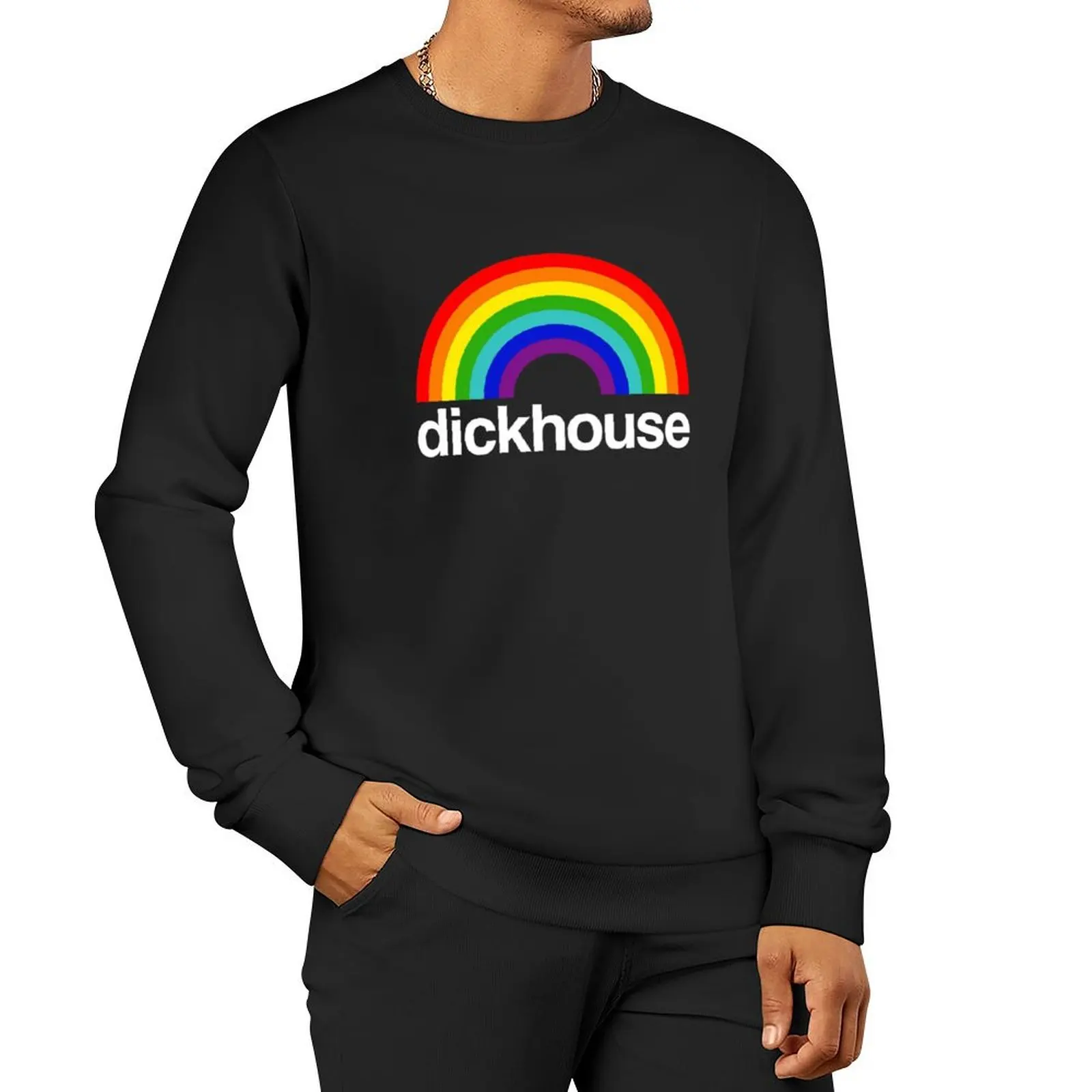 

Dickhouse Sweatshirt japanese style men's autumn clothes korean clothes sports sweatshirt man