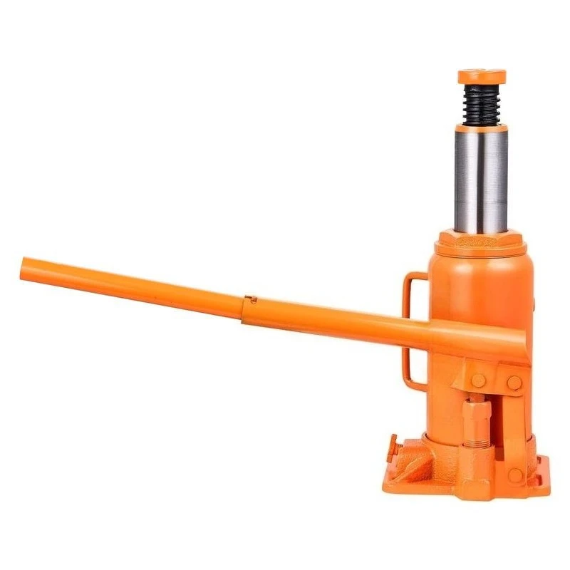 

Hydraulic trolley jack, bottle jack, 12 t, 205–400 mm lifting range, heavy-duty plunger jack for cars, SUVs, pickup trucks, car repair, home lifts, agricultural equipment, orange