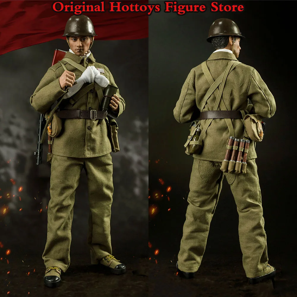 FLAGSET FS73037 1/6 Men Soldier Korean War Chinese People's Volunteer Army Full Set 12-inch Action Figure Model Fans Gifts