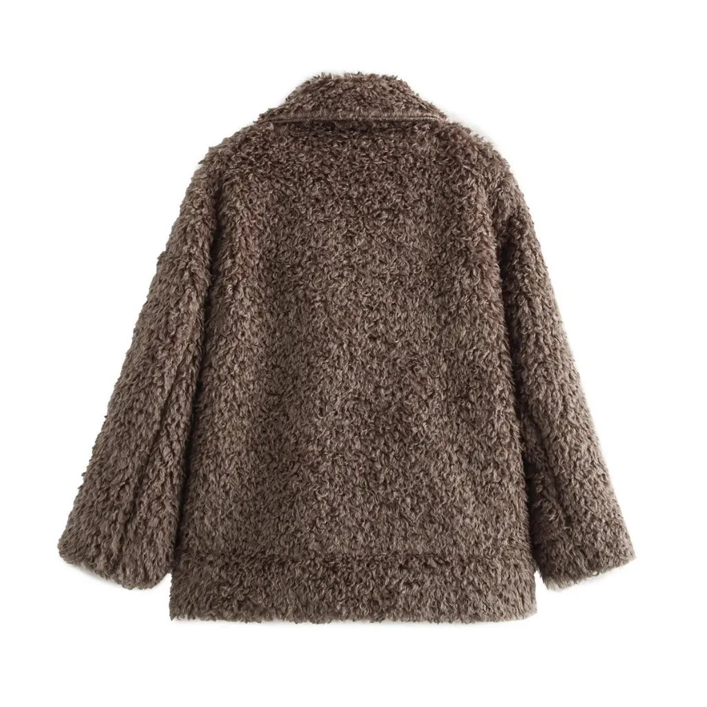 

New Fur Warmth Coat Jacket Winter Fashion Women's Upper Apparel Integrated Leather And Fur Trendy Style