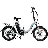 KAISDA K7 E-Bike for Women Adult 250W Motor Electric Bike 36V 12.5Ah Battery 20 Inch Rubber Tires City Commuter Electric Bike