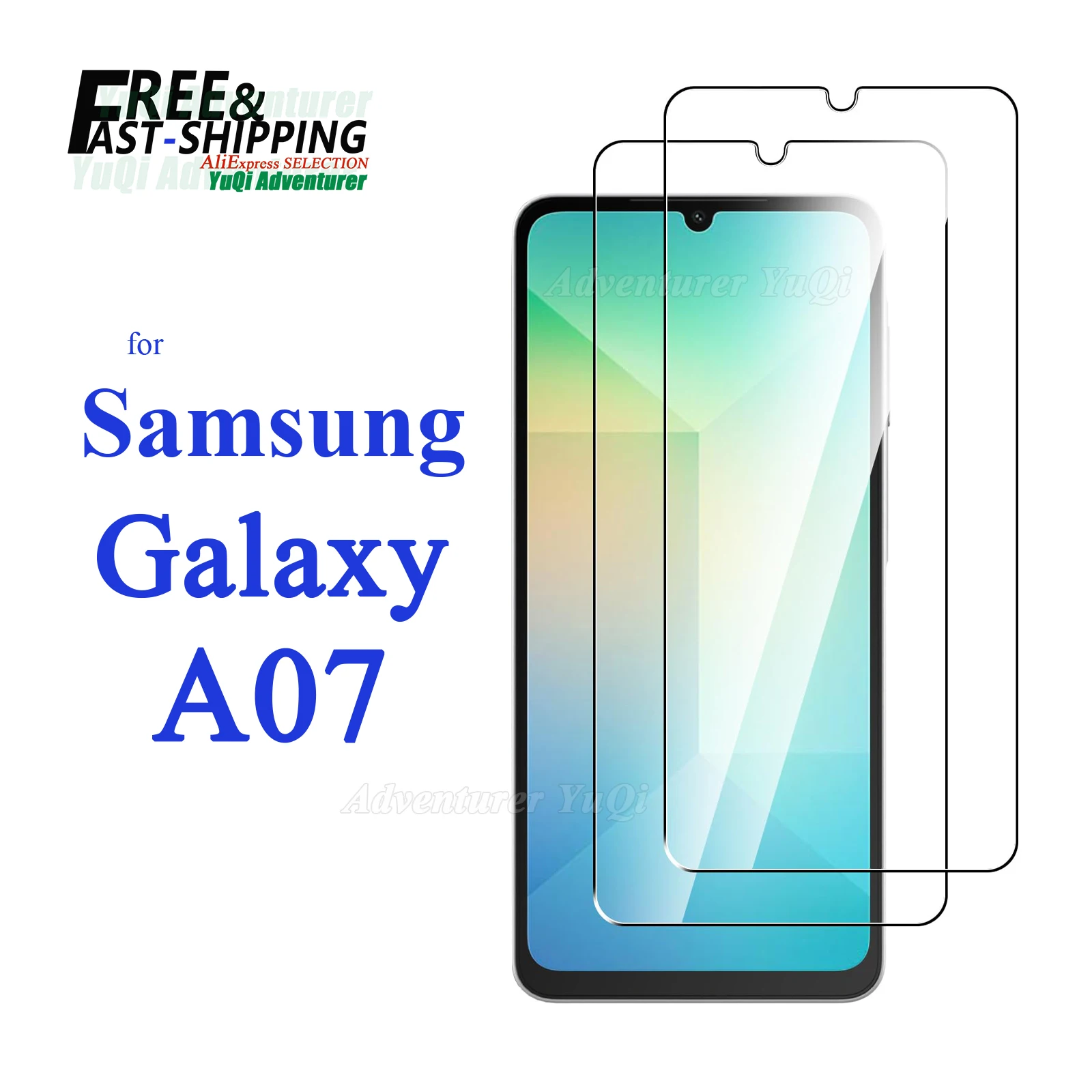 

Screen Protector For Samsung Galaxy A07 4G 5G Tempered Glass HD 9H Transparent Clear Anti Scratch Case Friendly