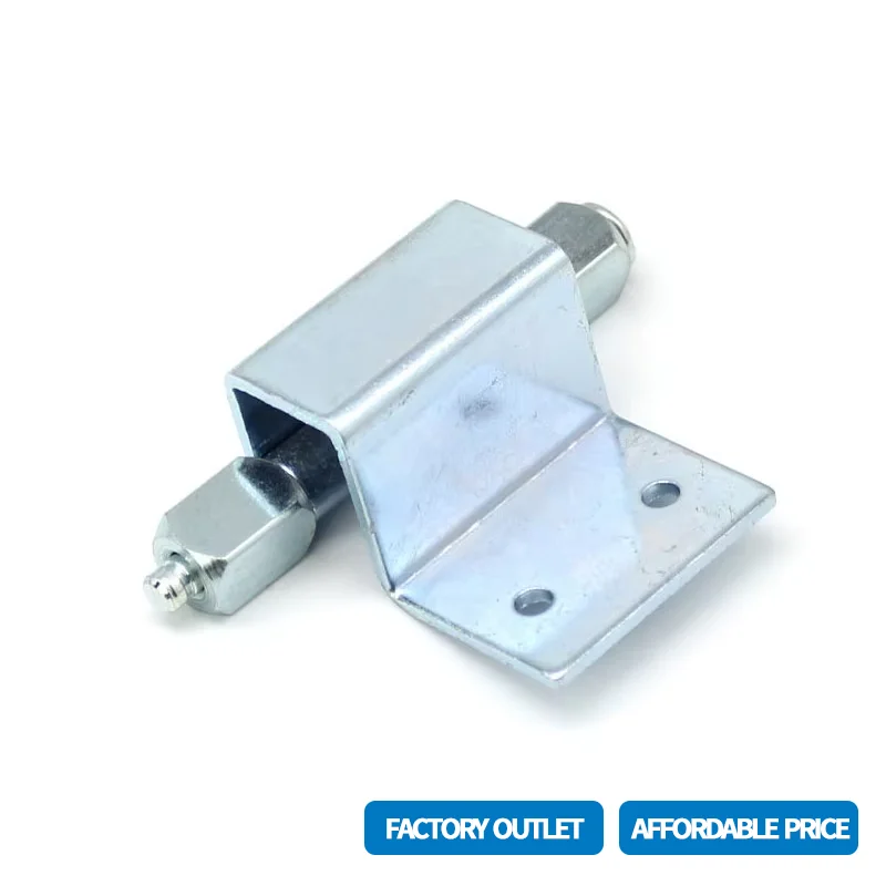 Iron Galvanized Cabinet Door Folding Hinge 90 Degree Right Angle Single-Sided Detachable Rotating Plate