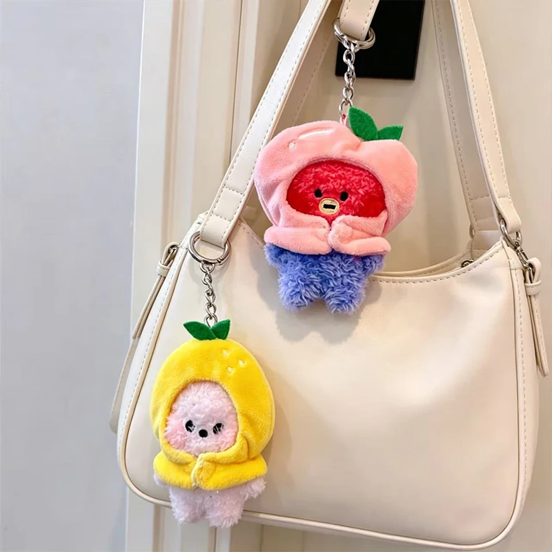 

Hot Kawaii BOOTS Small Animal Fruit Head Cover SeriesOrange Party Tata Chimmy Bag Pendant Keychain Decoration Gift Toy