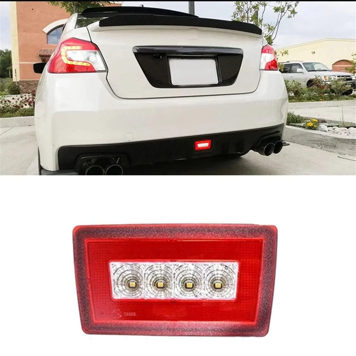 حار بيع LED الذيل الفرامل عكس أضواء مصابيح الضباب الخلفي لسوبارو 84913-FG420