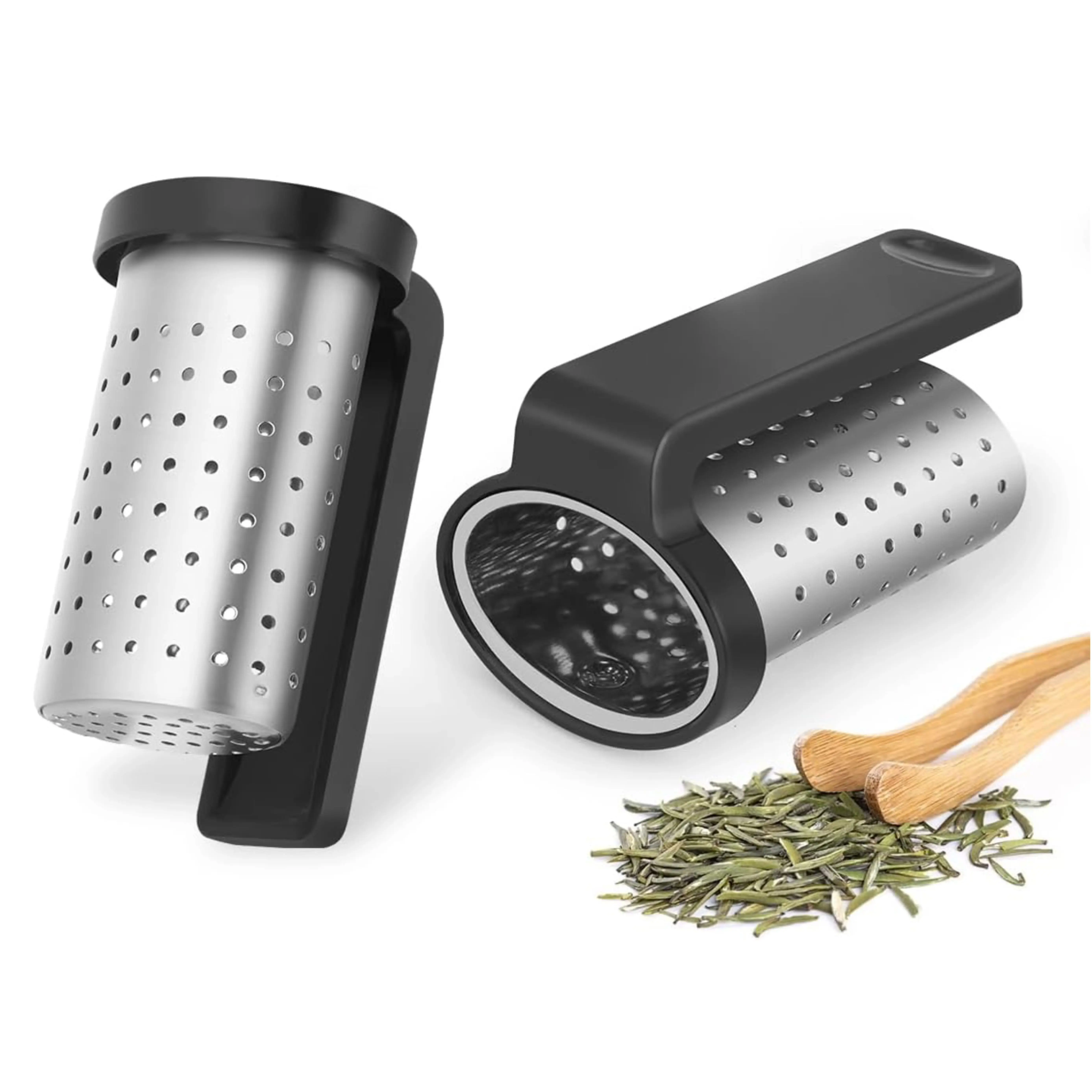 Tea Infuser, 2Pcs Tea Strainers for Loose Tea, Tea Steeper Diffusers for Loose Tea