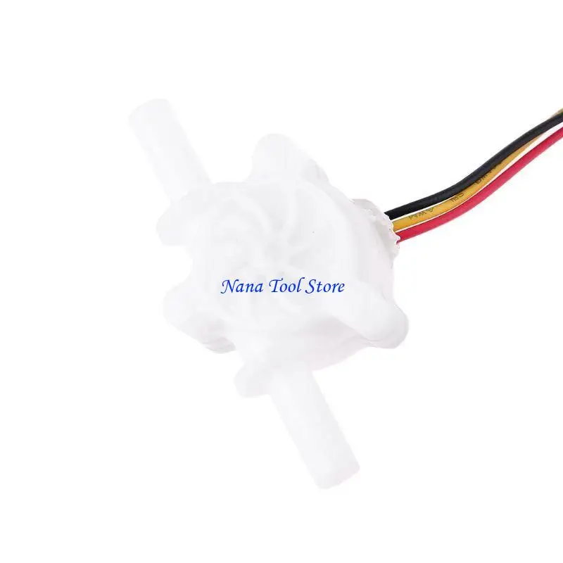 31GJ Water Hall Switch Meter Flowmeter Counter 0.25-3.0 L/min OD 6mm DC4.5-18V Multipurpose Switch