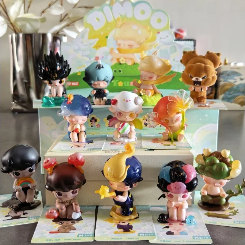 

Hot Selling Popmart Dimoo By Your Side Series Blind Box Mysterious Figurines Guessing Bags Toys Trendy Ornaments Exquisite Gifts