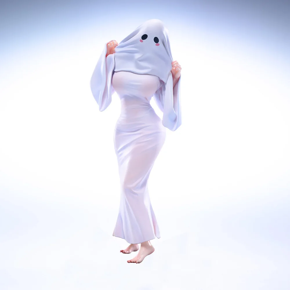 ใหม่ 21 ซม.Chiyu รูปอะนิเมะ Ghost Girl Mrs.Apricot PVC Action Figure ของเล่นผู้ใหญ่รูปปั้นตุ๊กตาตุ๊กตาของขวัญ