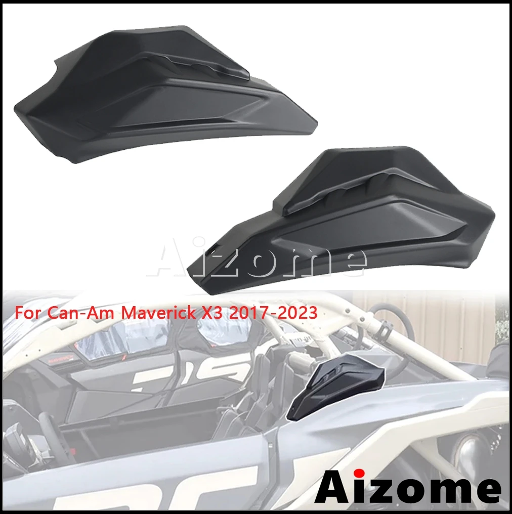 UTV Accessories Rear Cage Trim Plastic Cover For Can-Am Maverick X3 X 3 2017 2018 2019 2020 2021-2023 C Pillar Protection Shield