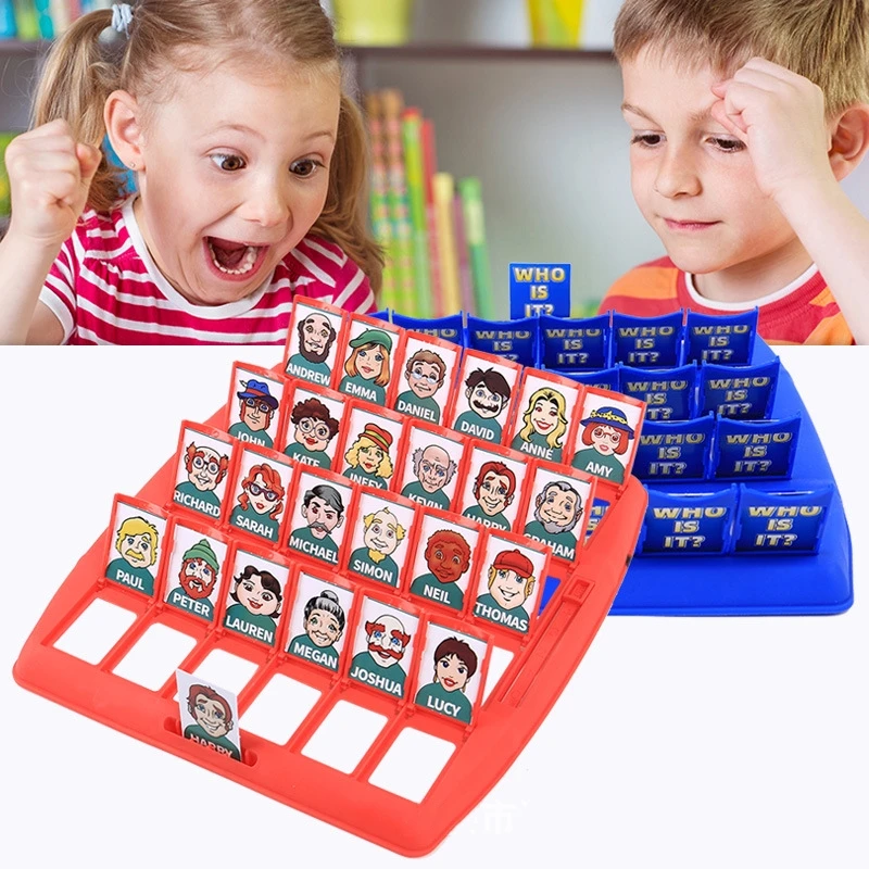 Guessing Characters Table Games Guess Who I Am Board Game Exercise Kids Logic Training Thinking,Parent Child Interaction Toys