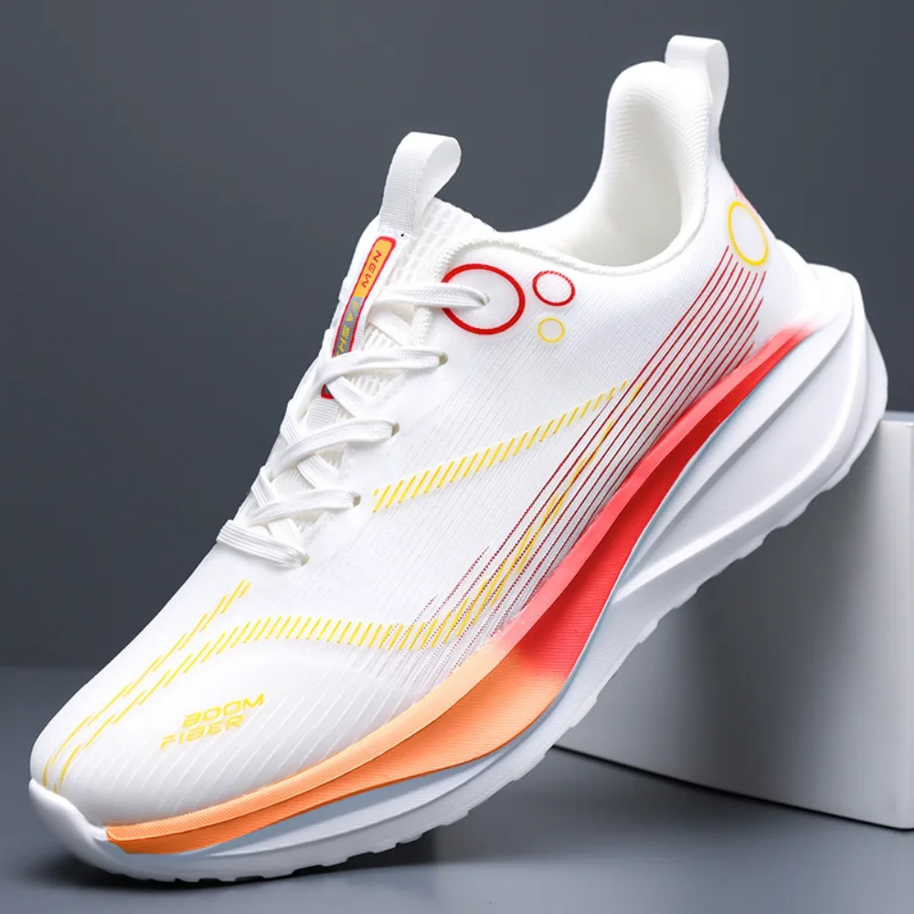 2026  Carbon Plate Running Shoes Breathable Stable Lightweight for Marathon Men Women Professional Racing Cushioned Anti Slip