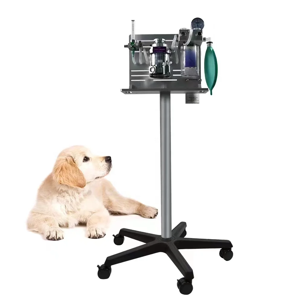 

High Quality Animal Portable Veterinary Inhalation Anesthesia System Machines Pet Device Maquina De Anestesia Vaporizer for Sale