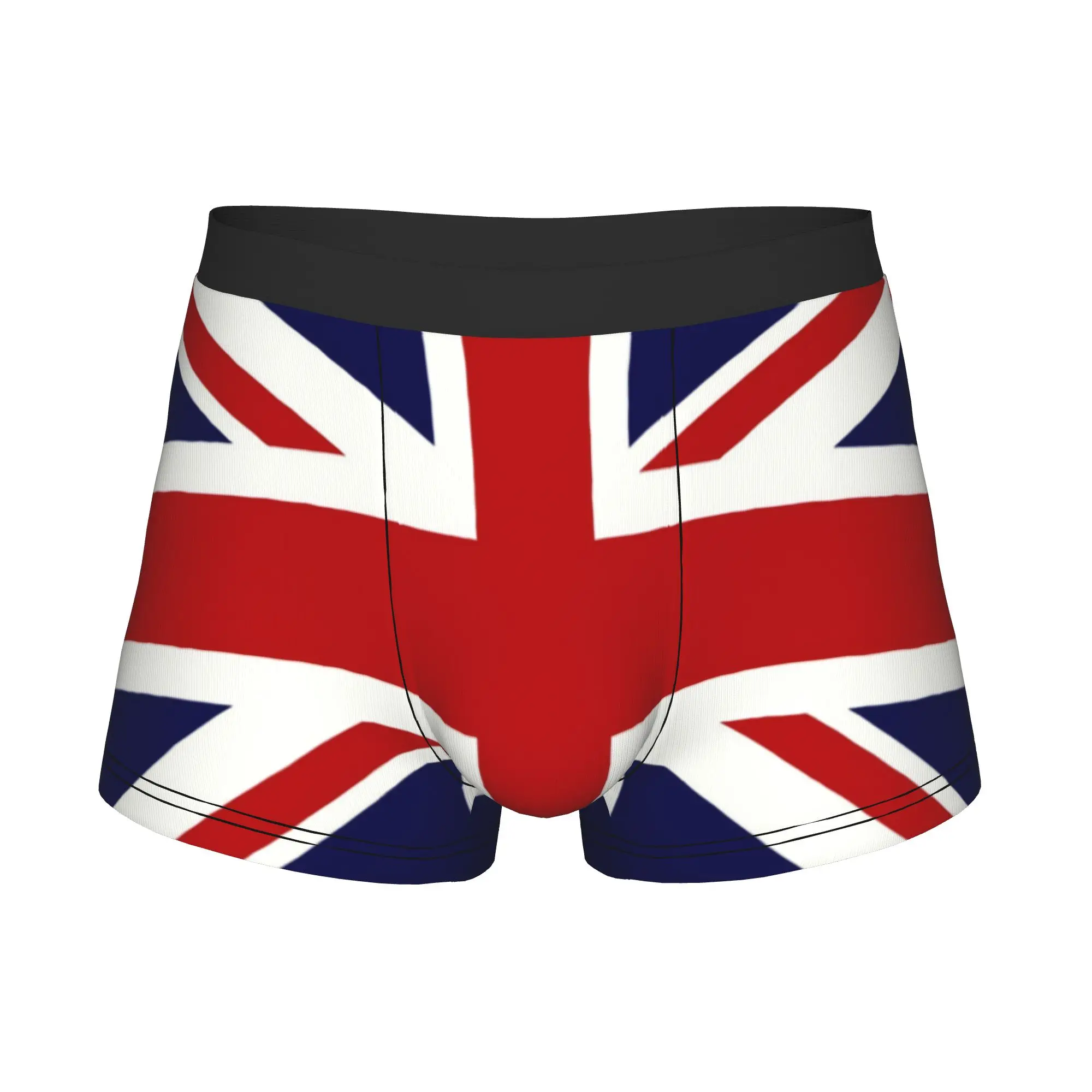 Union Jack Flag of the UK Boxers Shorts Men  Briefs Underwear Funny Underpants