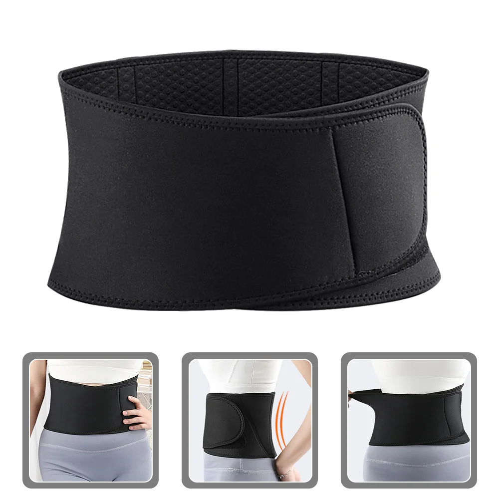 

Sports Waist Support Belt for Running Yoga Jump Rope Abdominal Trainer 135lbs Fitness Working Out Postpartum Wrap Back