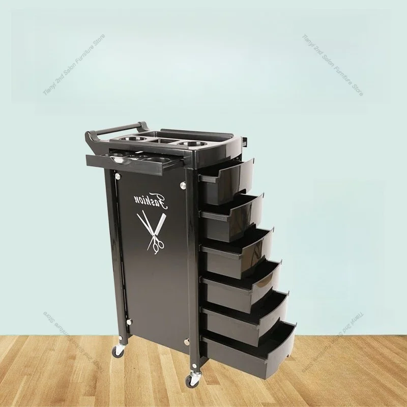 Nordic Creative Beauty Barbershop Tool Trolley Modern Simple Hair Salon Perm Dye Trolley Salon Furniture Тележка Мастера FYST