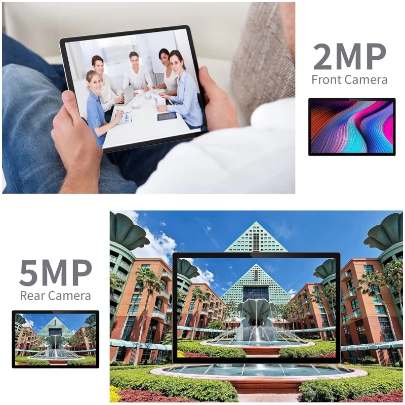 T10 Tablet 10.1 Inch Android 11 4G Phone Tablet 2GB RAM 32GB Storage 2MP & 5MP Cameras Quad Core 6000mAh