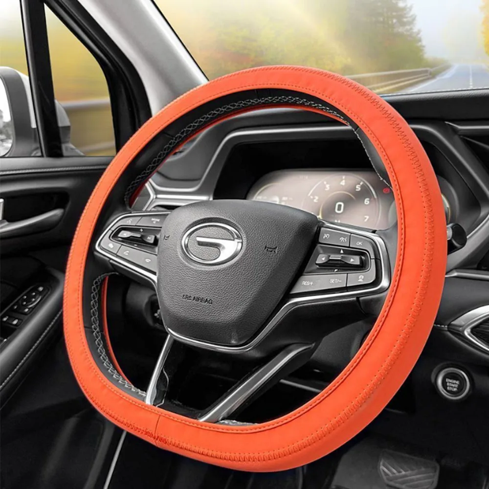 

For DENZA N9 Steering Wheel Cover Ultra-thin Car Handle Cover Four Seasons Anti slip High-end Interior Accessories