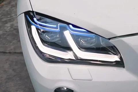 BMW X1 E84 헤드 라이트 용 자동차 라이트 2010-2015 헤드 램프 Drl 프로젝터 렌즈 자동차 액세서리 플러그 앤 플레이