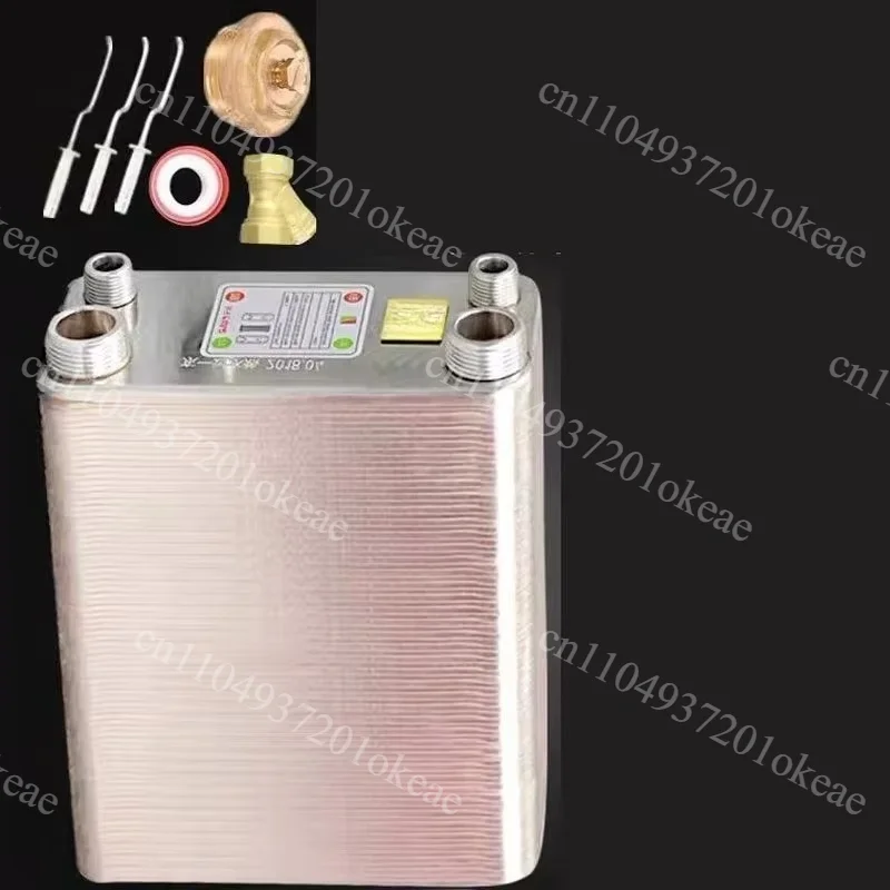 Stainless Steel Counterflow Brazed Plate Heat Exchanger 100 Plates High Efficiency Water Chiller for Fast Heat Transferone