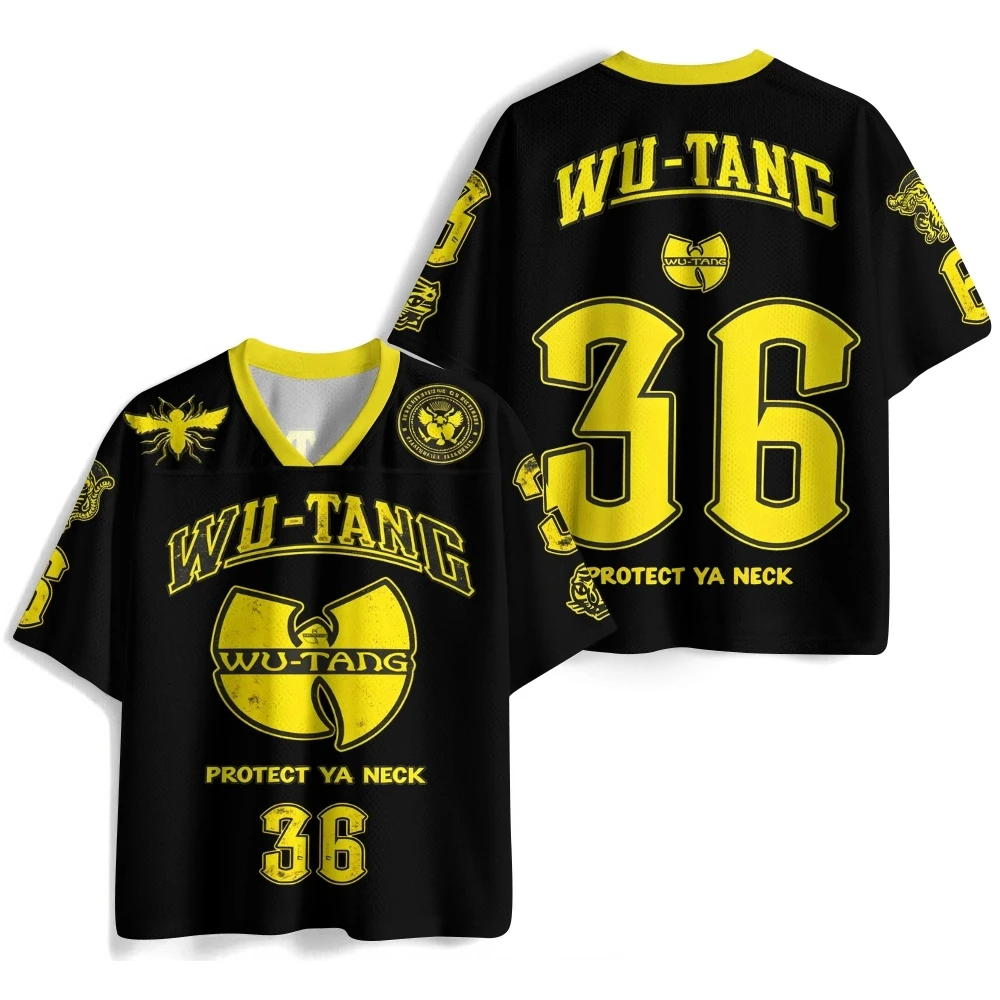 Wu-Tang Clan Band 2026 The Final Chamber Tour Forever Jersey Herren Damen Y2k Atmungsaktives Outdoor-Sport-Oberteil – Detail 3