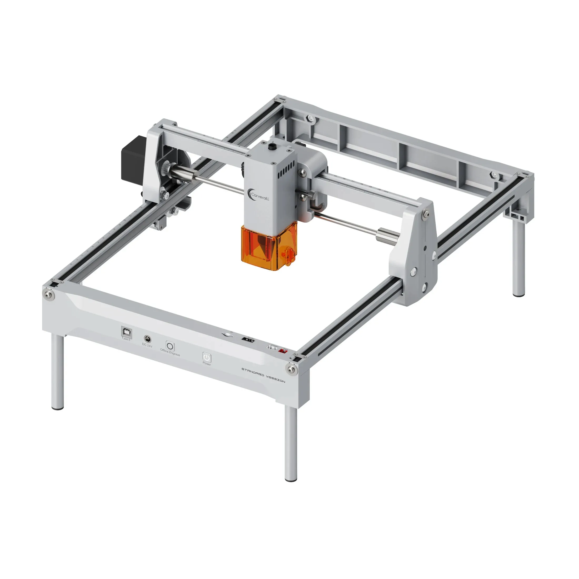 Carverall K15Pro 7W Laser-Graviermaschine, Laser-Graviergerät für über 300 Materialien mit WiFi, USB, TF-Karte und Offline-Steuerung, 200x300mm Arbeitsbereich, 0,01mm hochpräzise Laser-Ätzmaschine für