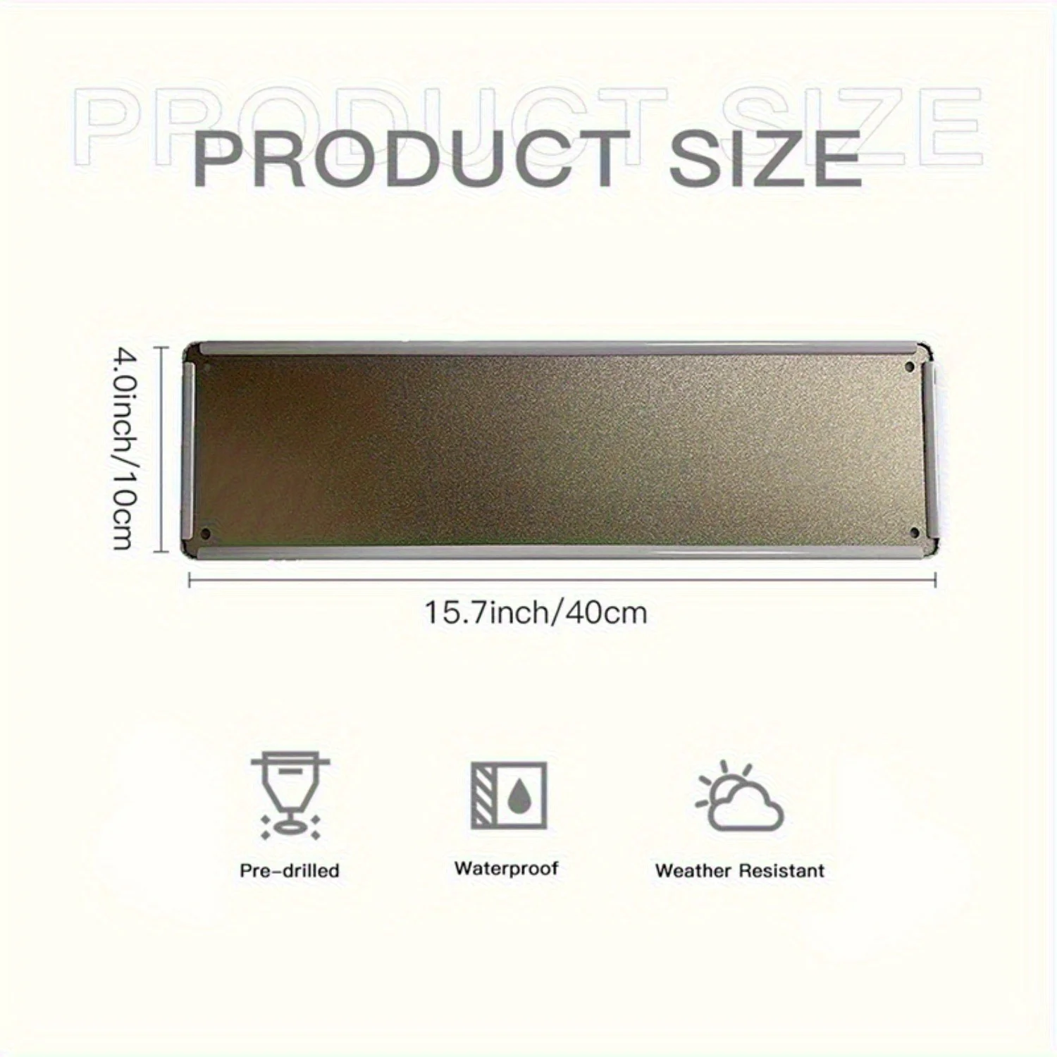 Tin Sign 