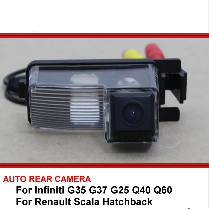 For Infiniti G35 G37 G25 Q40 Q60 For Renault Scala Car Reverse Backup HD CCD Rearview Parking Rear View Camera Night Vision