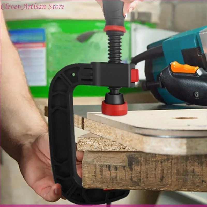 E06B C-Clamp Heavy Duty G Зажим Практическое деревообработка с зажимами быстрого выпуска сварки для дома.