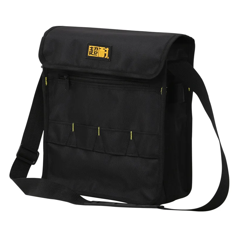 

Oxford Cloth Repair Crossbody Toolbag Electrician Technician Tool Kit Strap Large Organizer Toolbag Waterproof Scratch Resistant