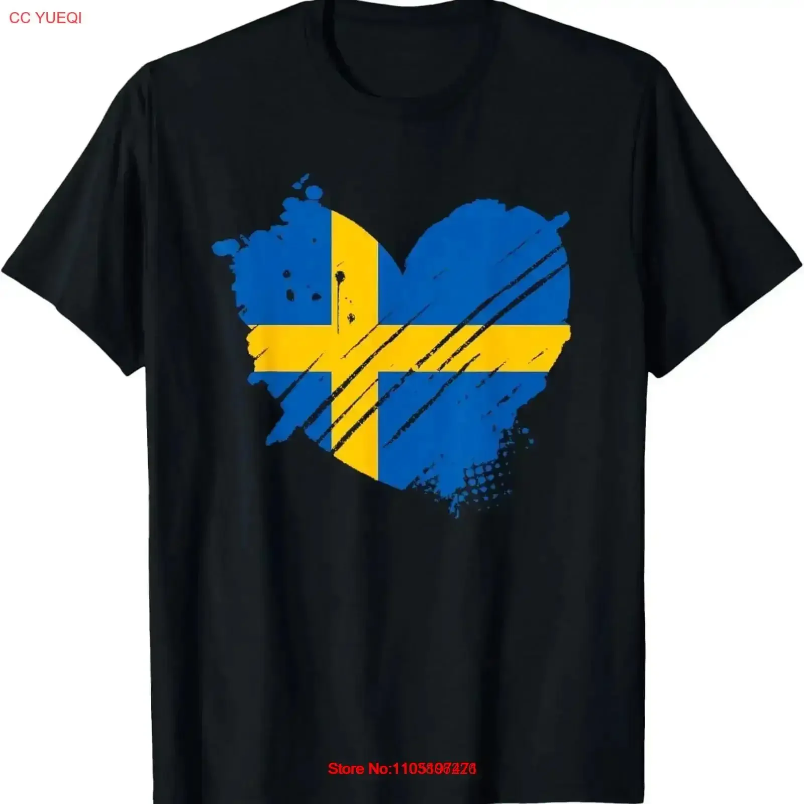 

Sweden Flag I love It is in my DNA Swedish People T Shirt vintage Washed Stylish Soft Comfortable Breathable homme Slightly