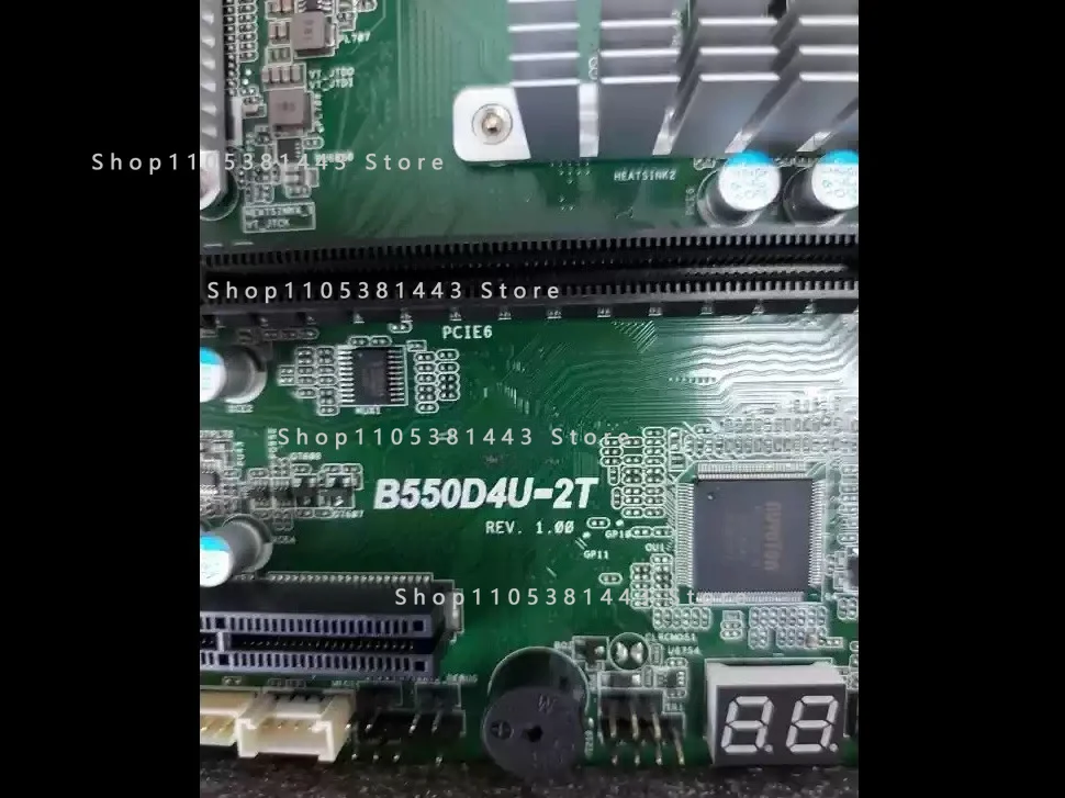 AM4 (PGA1331) AMD Ryzen 5000, AMD B550 Dual 10GbE, No M.2 Port, No HDMI Interface New B550D4U - 2T MATX Server Server Site Slot