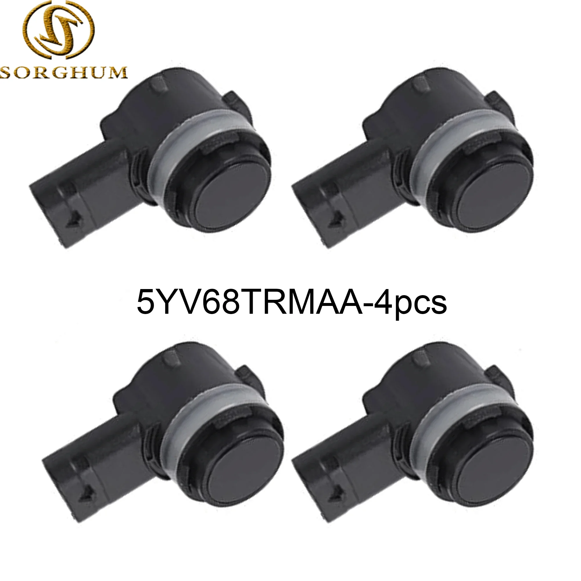 

4pcs 5YV68TRMAA 6YD83TRMAB PDC Parking Sensor Distance Control Sensor For Chrysler