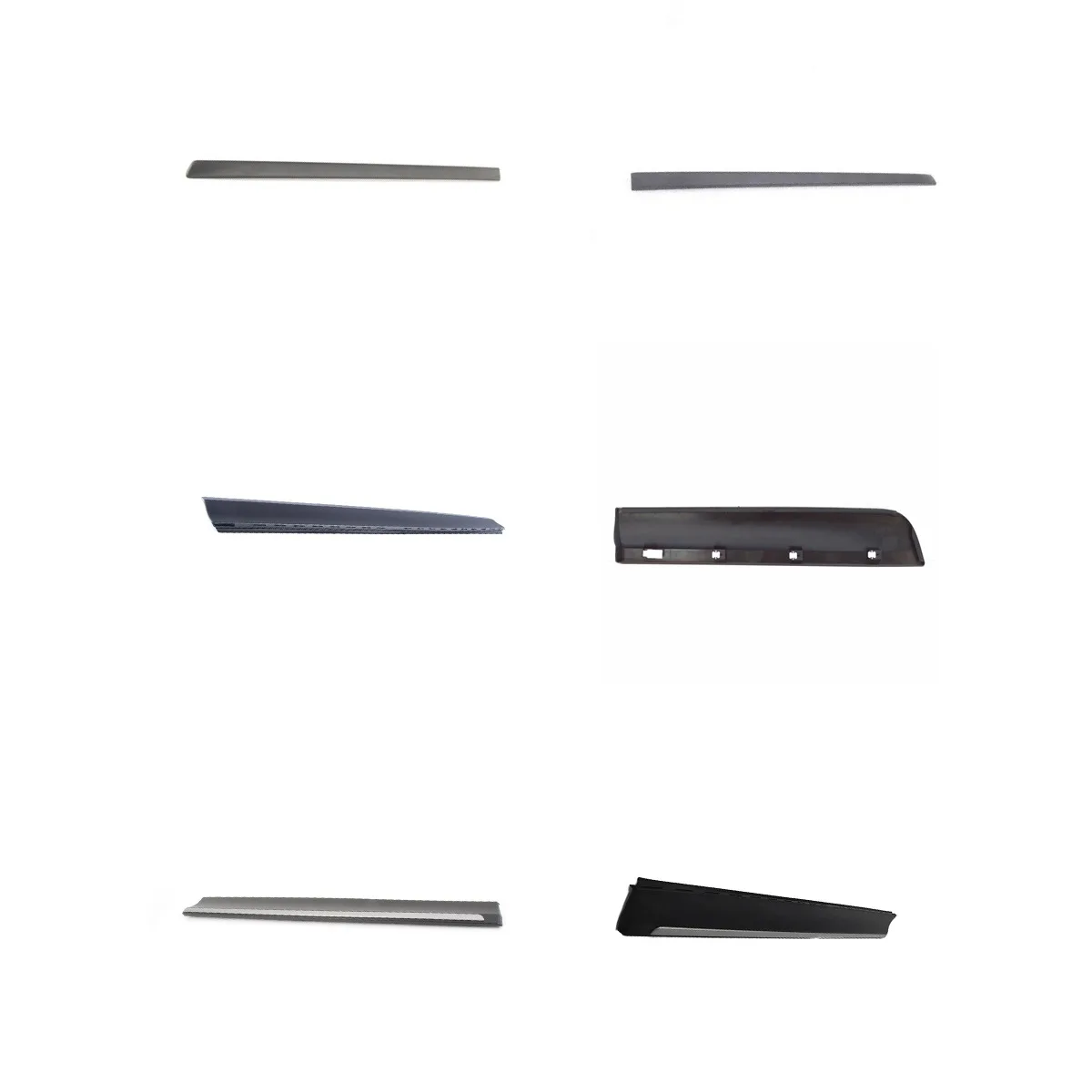 Factory Stock High Quality Front Right Door Molding Trim For BMW X5 E70 2006-2013 OE 51137158534 Primed Black