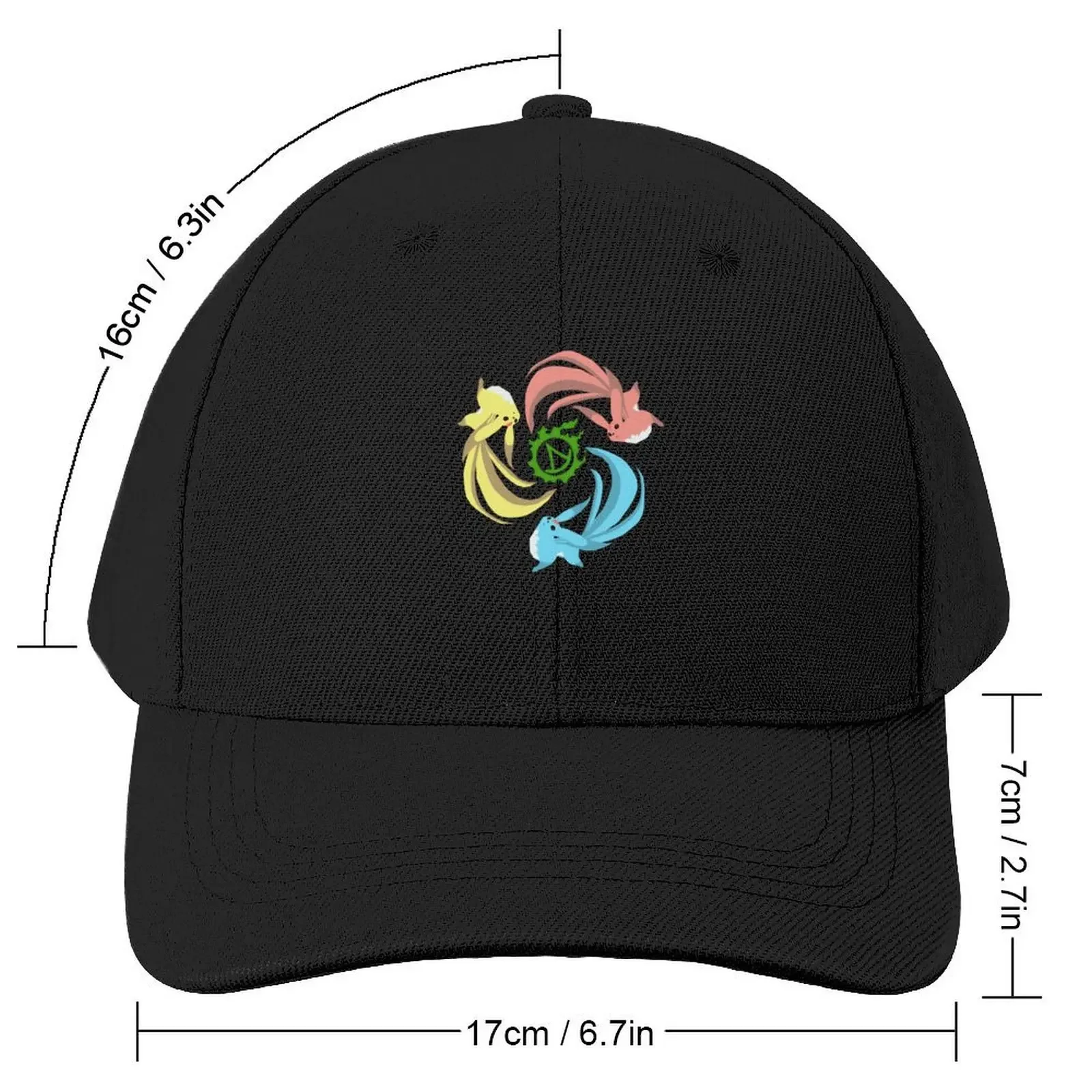 FFXIV Summoner - Carbuncles Baseball Cap Sunscreen Horse Hat black Uv Protection Solar Hat Caps For Men Women's