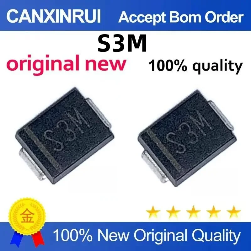 

(5-100 pieces) S3M SMC patch 1N5399 3A/1000V patch diode DO-214AB 1N5408