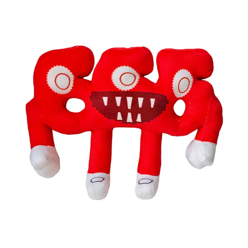 Urocza pluszowa zabawka Steal A Brainrot, zabawna, nr. Pluszowa zabawka w kształcie domku, urocza lalka z wydymającym się językiem, ręczna zabawka w kształcie karty z numerem 9, pluszak dla dzieci na prezenty.