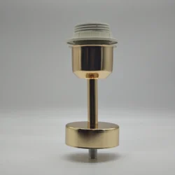 Desk lamp holder fixed base E27 screw lamp mouth metal iron DIY lighting accessories