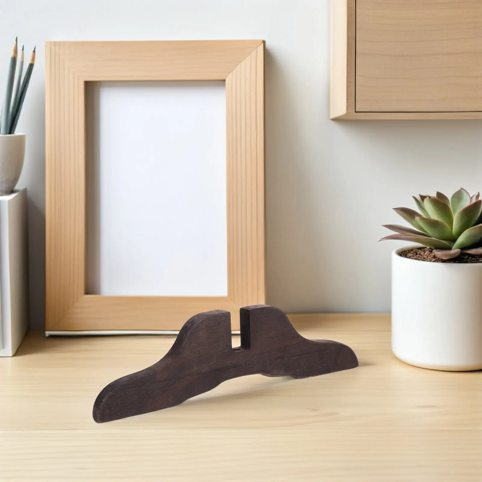 4Pcs Screen Partition Bracket Base Heavy Duty Wood Room Divider Stand Stable Folding Privacy Panel Holder for Office Home Hotel