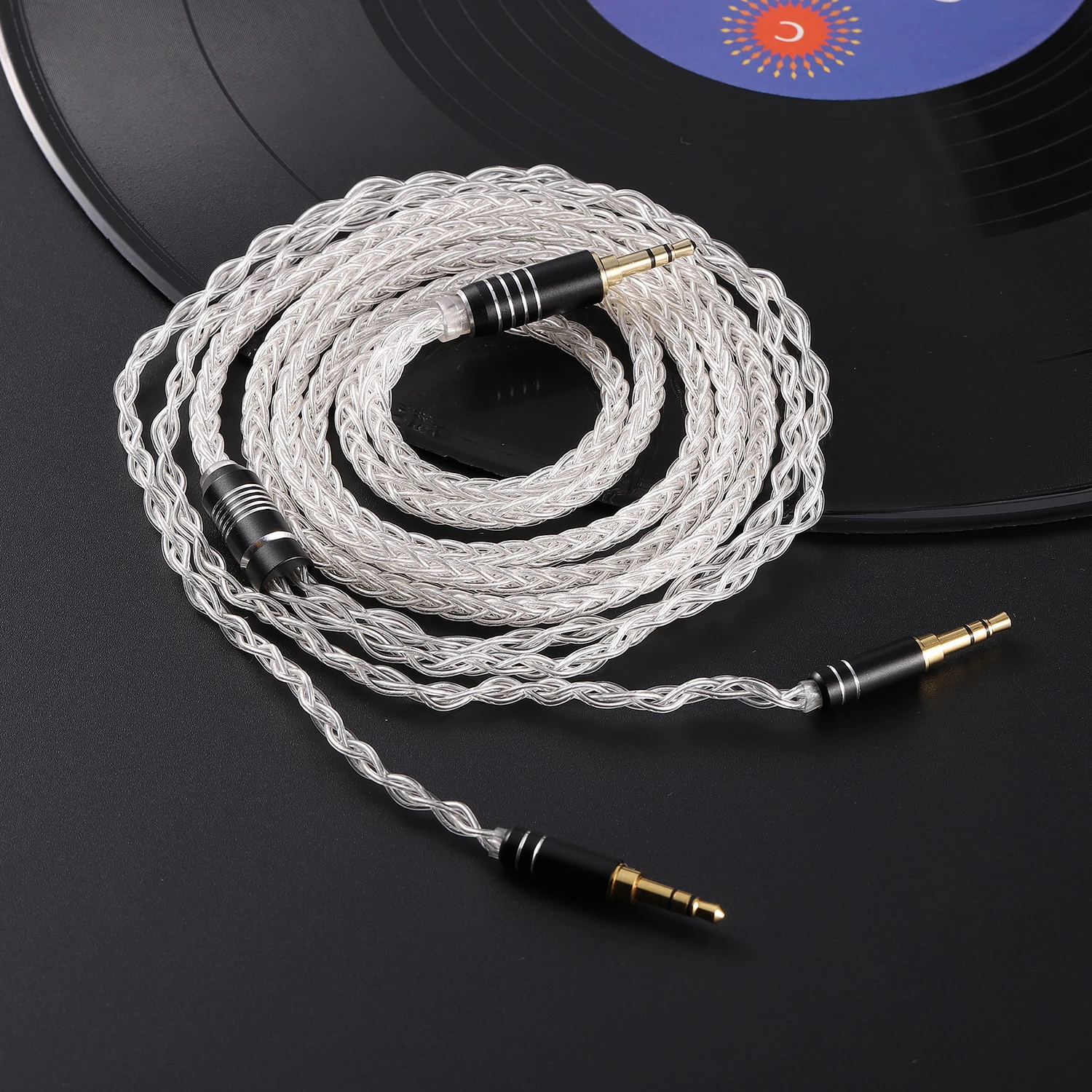 5nocc high purity silver earphone upgrade cable 4.4mm3.5mm 2.5mm Tianlong ah-d9200 d7200 d5200 XLR balance cable