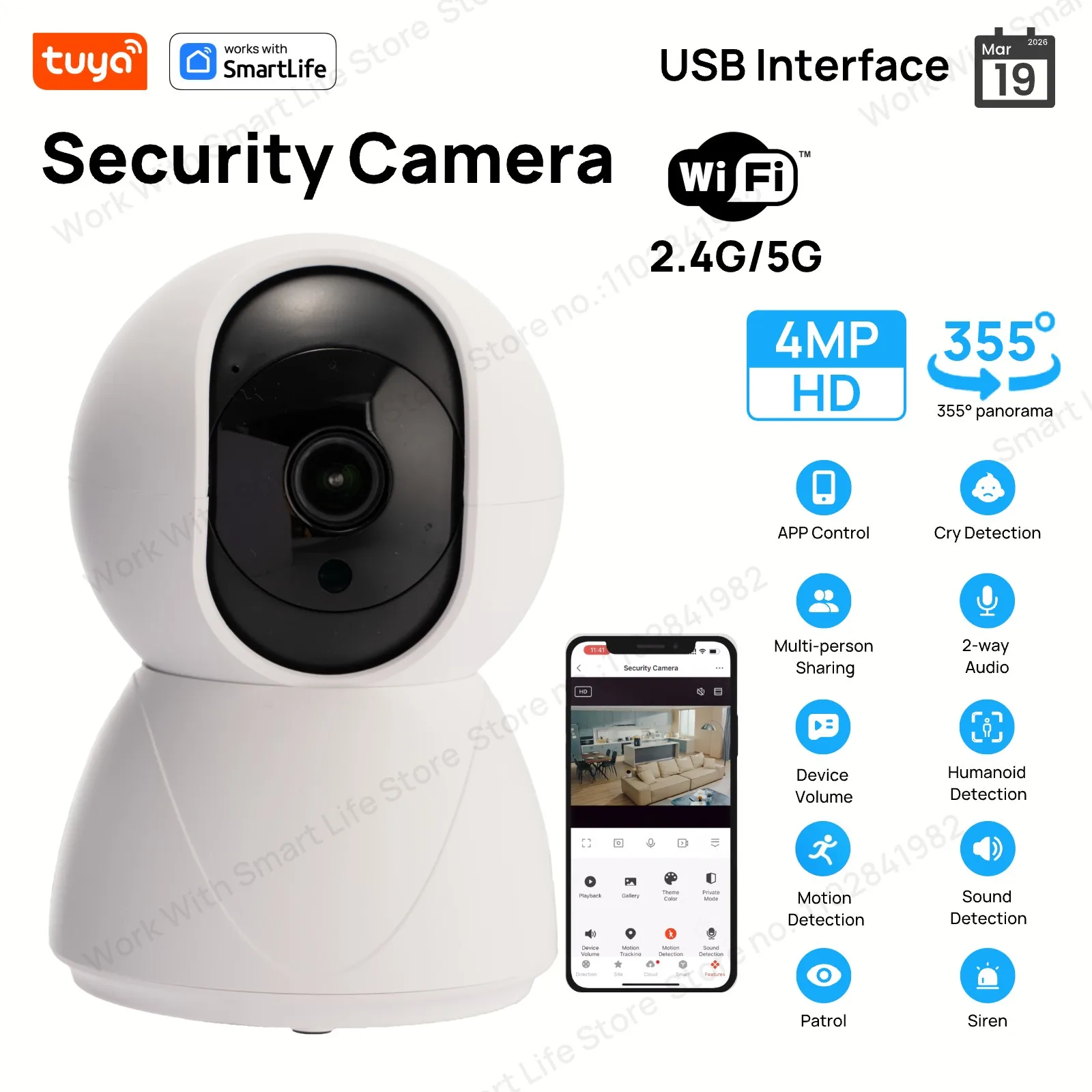 Usb 4MP Indoor Came…