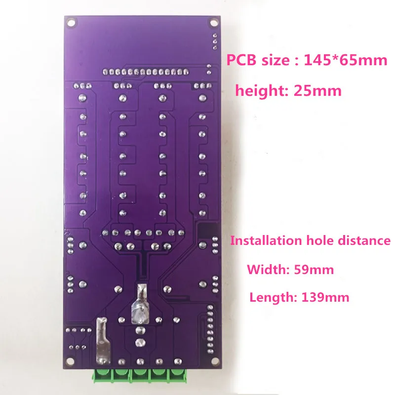 Carte d'amplificateur audio de scène carrée numérique pour voiture, haute puissance 600W Mono MOS FET, tube à effet de champ, classe D