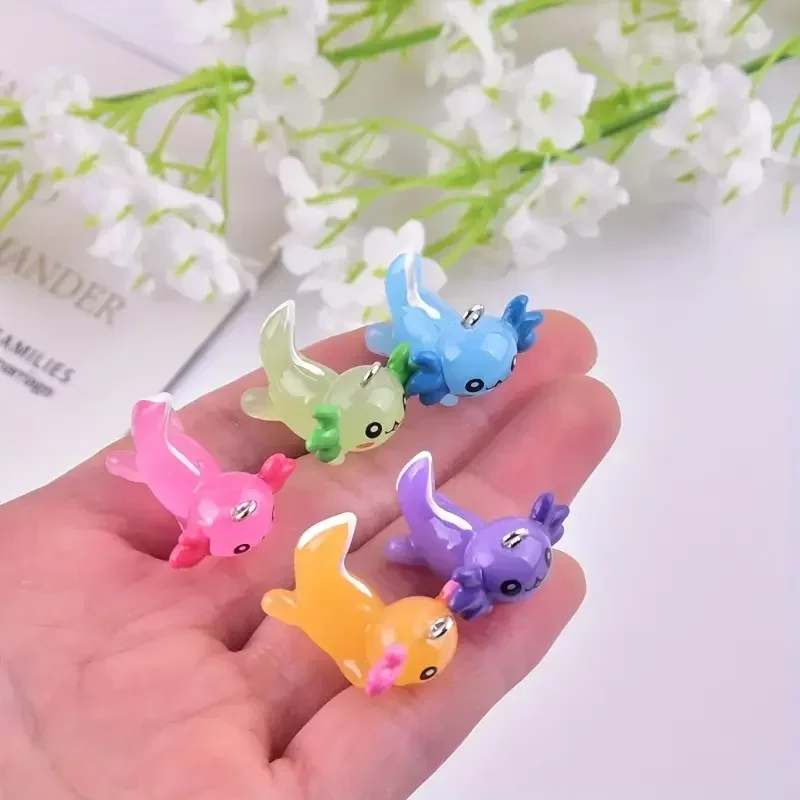10Pcs Kawaii Axolotl Resin Ani - Resin Craft Supplies recension och pris