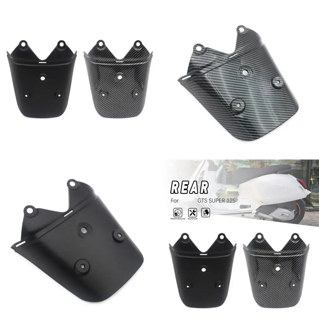 Rear Mudguard Panel, Polypropylene Rear Plate Guard for GTS125 GTS150 GTS300 Models 2014-2018 Daily Garage Work Field Use