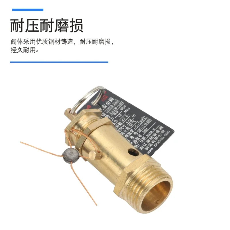 Pressure relief valve A21W-16T steam generator boiler safety 4 points