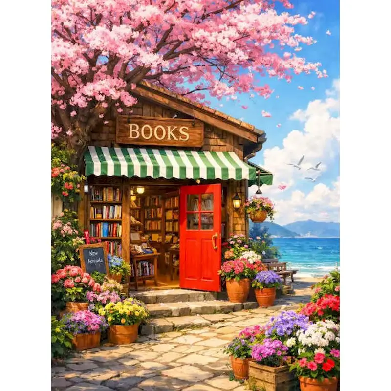 GATYZTORY Painting By Numbers For Adults Beginner Kits Floral Potted Landscape Acrylic Paint On Numbers For Home Art Diy Crafts